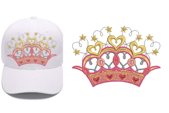 Crown Embroidery Designs