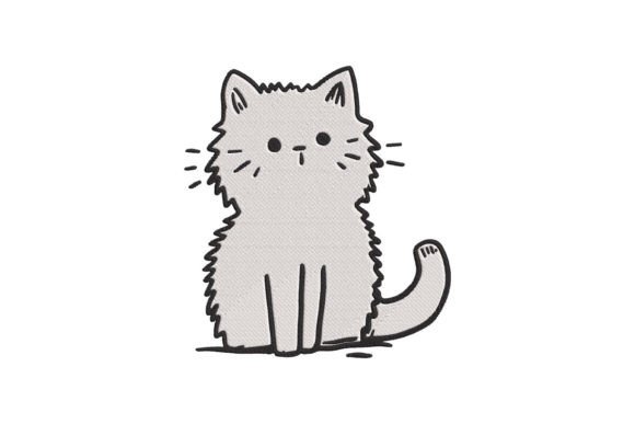 Cute Cat Embroidery: A Seasonal Stitch Worth Stocking