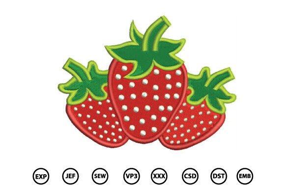 Fruit Embroidery Design Review for Small Business Merch