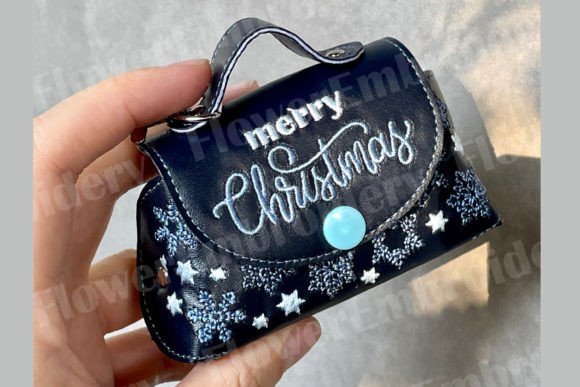 ITH Mini Bag Merry Christmas Embroidery