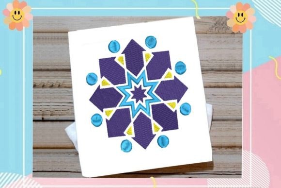 Moroccan Geometric Embroidery Delight 8