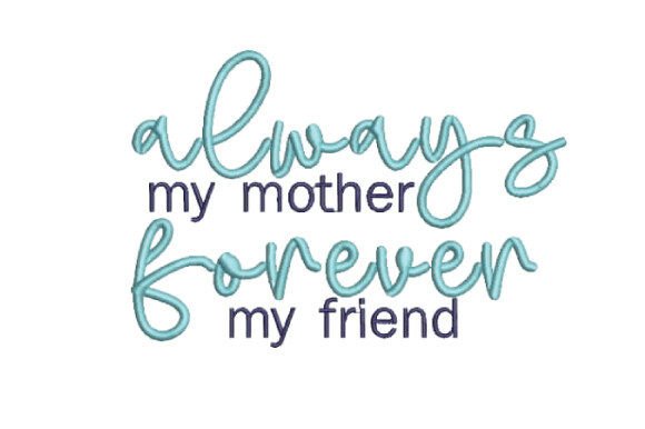 Mother's Day Embroidery Design