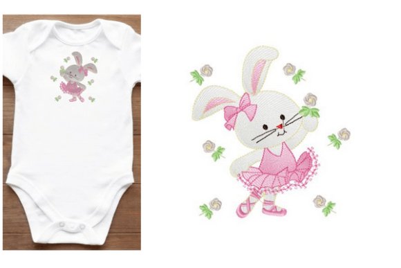 Rabbit Embroidery Designs