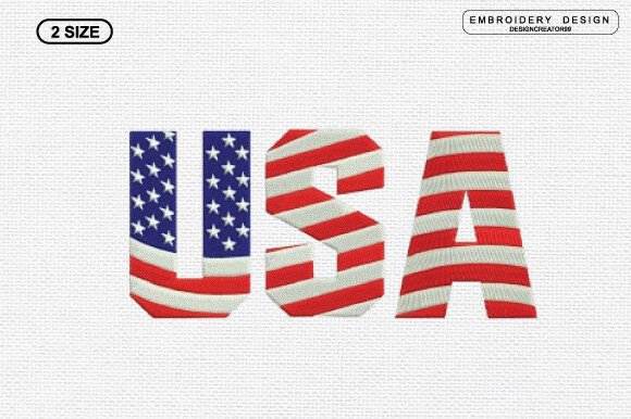 USA Embroidery: A Warm, Versatile Design for Meaningful Handmade Gifts